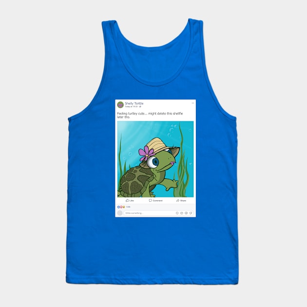 Facebook Feeling Cute Tank Top by CauseForTees